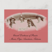 Dochters Tsaar OTMA Romanov Rusland #267 Briefkaart (Voorkant)