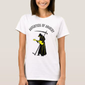 Dochters van Anarchy Biker Death Metal Zombie T-shirt (Voorkant)