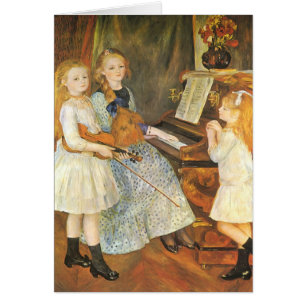 Dochters van Catulle Mendes door Pierre Renoir