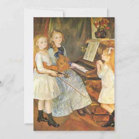 Dochters van Catulle Mendes door Pierre Renoir (Voorkant)