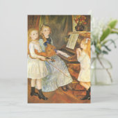 Dochters van Catulle Mendes door Pierre Renoir (Staand voorkant)