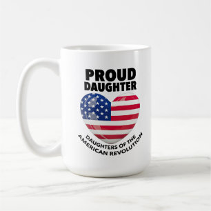 Dochters van de Amerikaanse Revolutie Trots Patrio Koffiemok