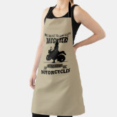 dochters van de beste dads rijden motorfiets schort (Insitu)