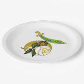 Dochters van de Grote Nijl Papieren Bordje (Gekanteld)