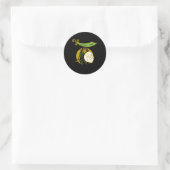 Dochters van de Nijl Oes Zuster Don Eastern Star Ronde Sticker (Tas)