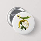 Dochters van de Nijl Ronde Button 5,7 Cm (Voorkant /achterkant)
