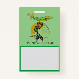 DOCHTERS VAN DE NILE BADGE