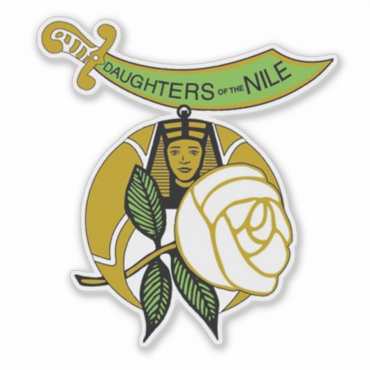 DOCHTERS VAN DE NILE STICKER (Voorkant)
