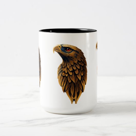 Dochters van de Sky Aviation Tweekleurige Koffiemok (Center)