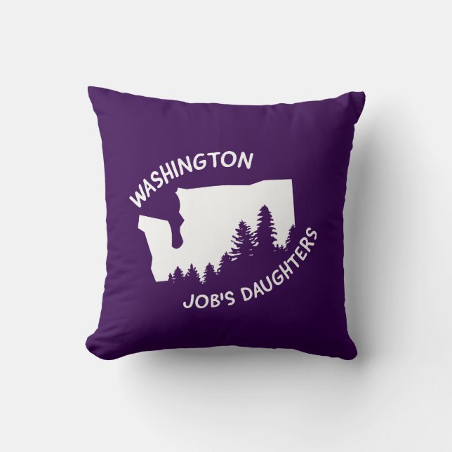 Dochters van Job - Washington Pillow Kussen (Voorkant)