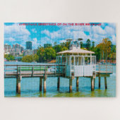 Dock Brisbane Jigzaag Puzzle Legpuzzel (Horizontaal)
