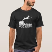 Dock Diving Dog Jumping Canine Sport T-shirt (Voorkant)