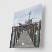 Dock en Icebreaker Museum Wandklok (Hoek)