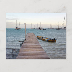 Dock- en kreeftenpotten briefkaart