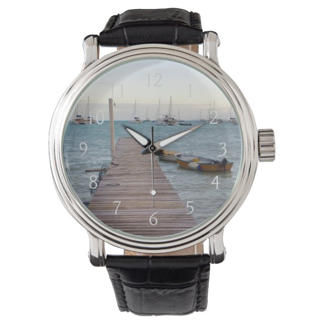 Dock- en kreeftenpotten horloge (Voorkant)