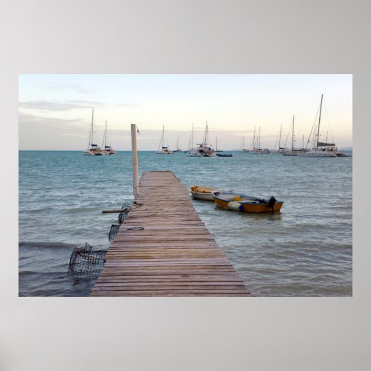 Dock- en kreeftenpotten poster (Voorkant)