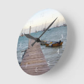 Dock- en kreeftenpotten ronde klok (Hoek)