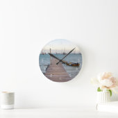 Dock- en kreeftenpotten ronde klok (Huis)
