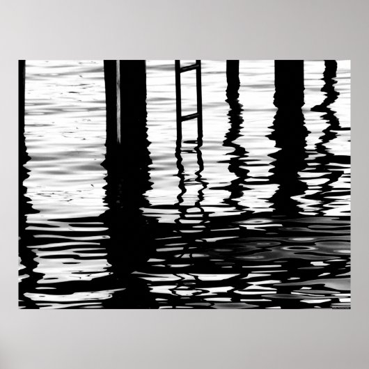 "Dock Grey" JTG Art Poster (Voorkant)