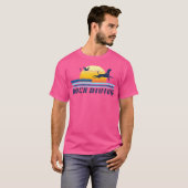 Dock Jumping Hond Mam Hond Pap T-shirt (Voorkant volledig)