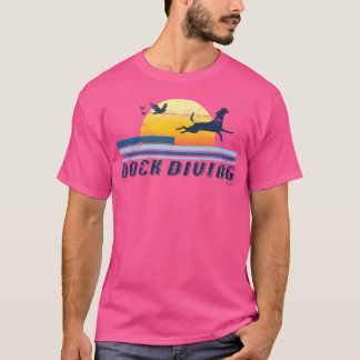 Dock Jumping Hond Mam Hond Pap T-shirt