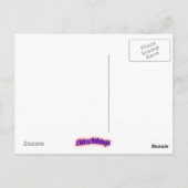 Dock langs de Indische rivierbaai Briefkaart (Achterkant)