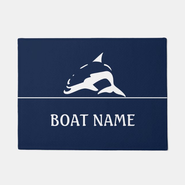 Dock Mat - Dolphin (Voorkant)