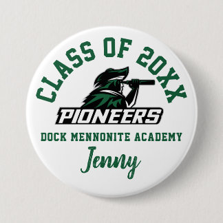 Dock Mennonite Academy Button Logo Custom Personal