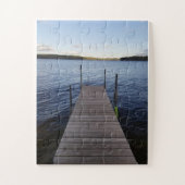 Dock on Long Lake Maine Puzzle Legpuzzel (Verticaal)