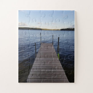 Dock on Long Lake Maine Puzzle Legpuzzel