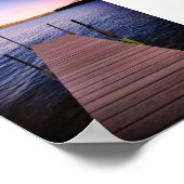 Dock on Long Lake Poster (Hoek)