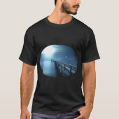 Dock op de Bay Evening T-shirt (Voorkant)