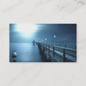 Dock op de Bay Evening Visitekaartje (Achterkant)