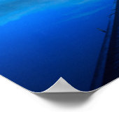 Dock op een kalm meer, Californië Poster (Hoek)