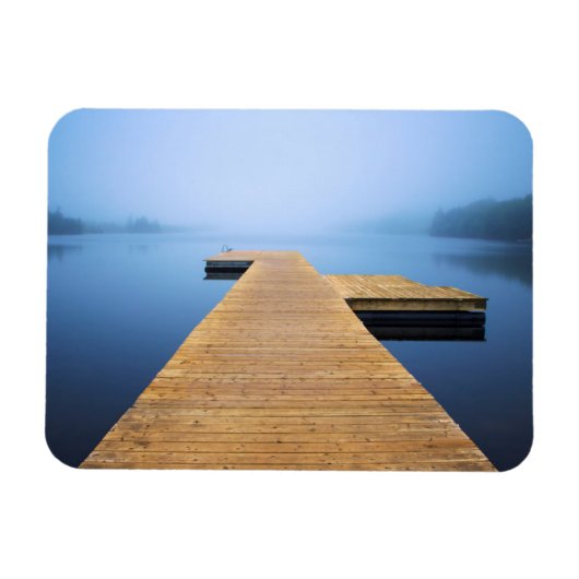 Dock op het meer magneet (Horizontaal)