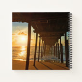 Dock op zonsopgang notitieboek (Achterkant)