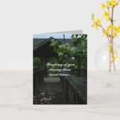 Dock Photo Sympathkkaart Kaart (Gele Bloem)