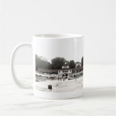 Dock Uitzicht Lakeside Chautauqua, Ohio  Koffiemok (Links)