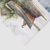 Dock van Bay Tissuepapier (Detail)