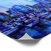 Dock van de baai poster (Hoek)