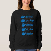 Docker Engine  Programmeercodeer software ontwikke Trui (Voorkant)