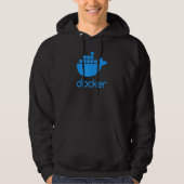 Docker Engine Software Programmeren Coderen On Hoodie (Voorkant)