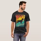 Docker  Sunset mama papa T-shirt (Voorkant volledig)