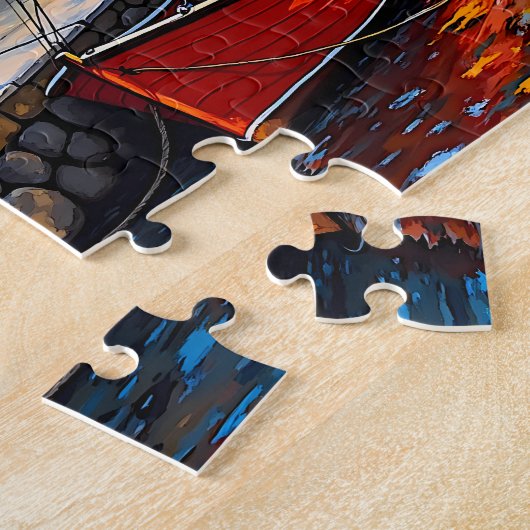 Docking Boats Puzzel (Zijkant)