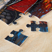 Docking Boats Puzzel Legpuzzel (Zijkant)