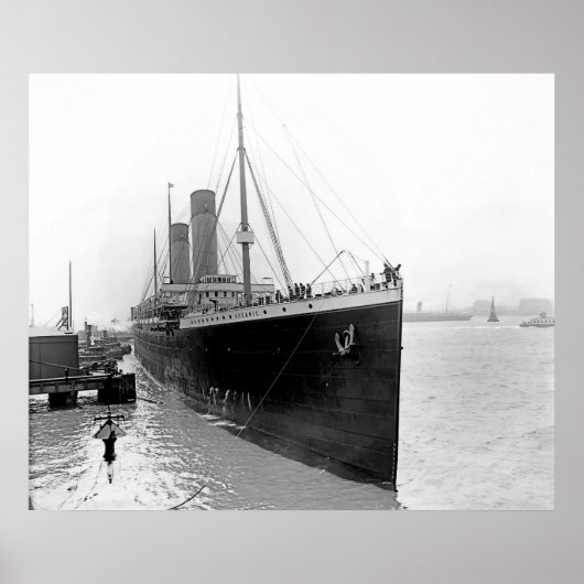 Docking RMS Oceanic Poster (Voorkant)