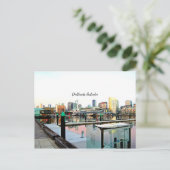 Docklands, Australië schilderachtig foto Briefkaart (Staand voorkant)