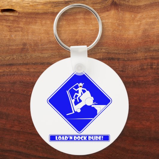 Dockn' DUDE-2 Sleutelhanger (Voorkant)