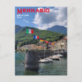 Docks in Menaggio Briefkaart (Voorkant)
