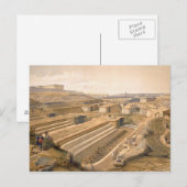 Docks in Sebastopol, bord uit 'The Seat of War i Briefkaart (Voorkant / Achterkant)